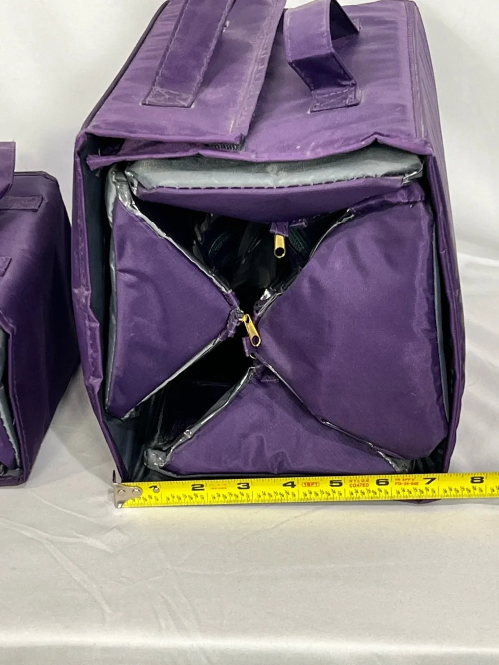 JM New York Purple Nylon Travel Set